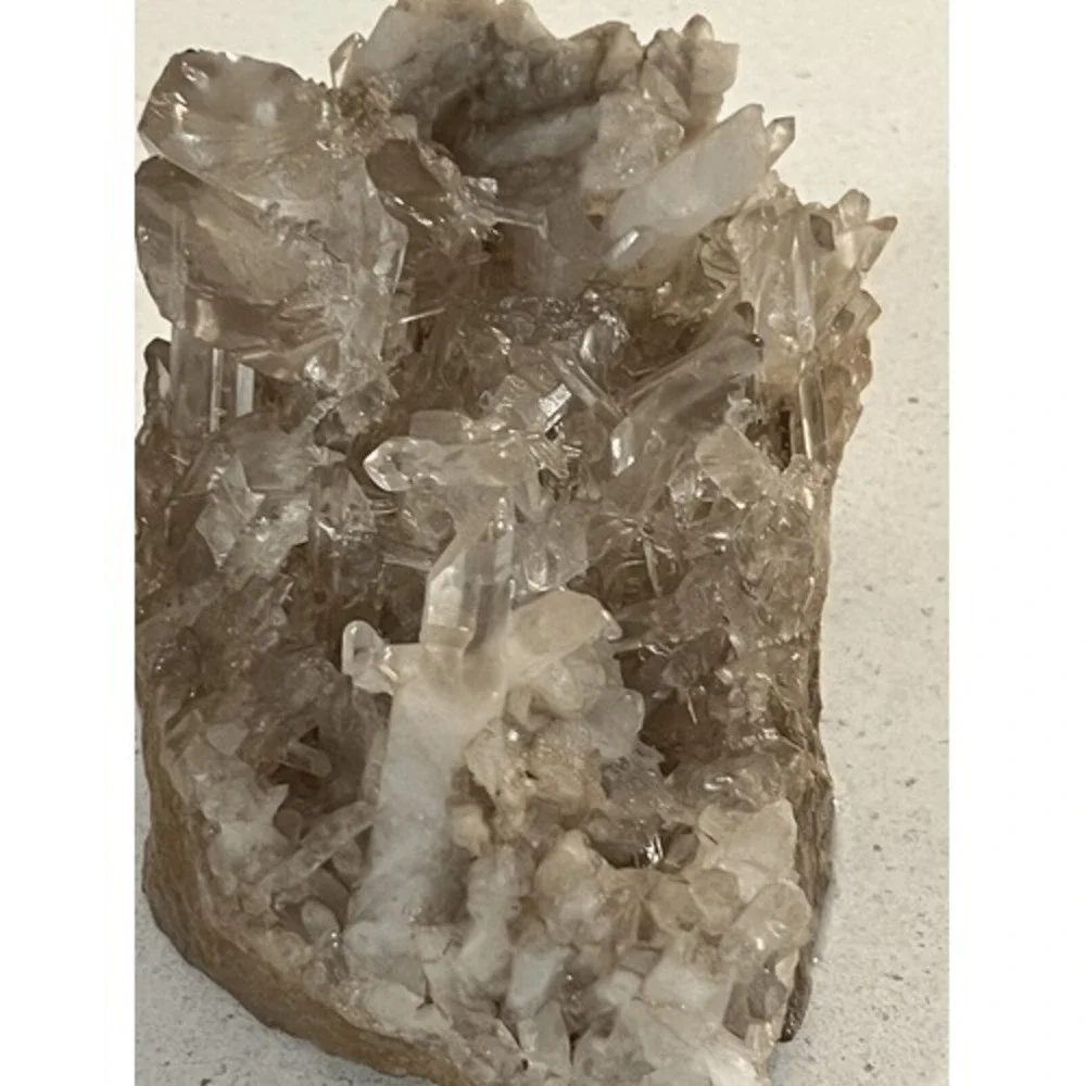 Six Plus Pound Many Points Quartz on Matrix Museum Quality Cabinet Specimen